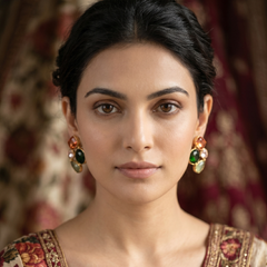Monalisa Multi-Stone Statement Earrings