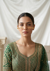 Minimal Gold Trio Wave Facelet