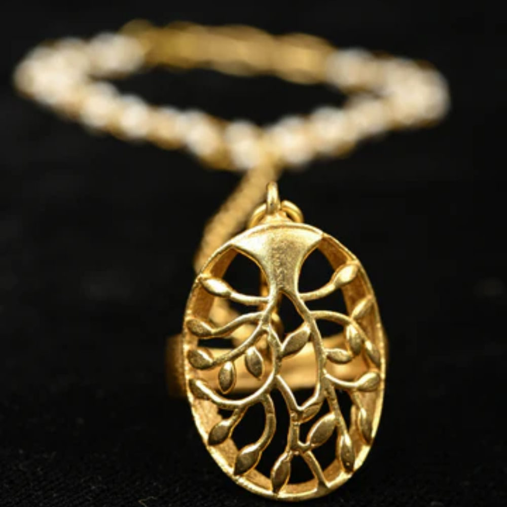 Pearl Golden Ring Bracelet Hathphool